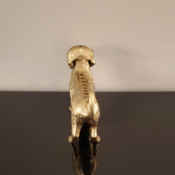 Gold Metal Dachshund Dog Menorah Candle Holder - Threshold by Target - New - Picture 4 of 6